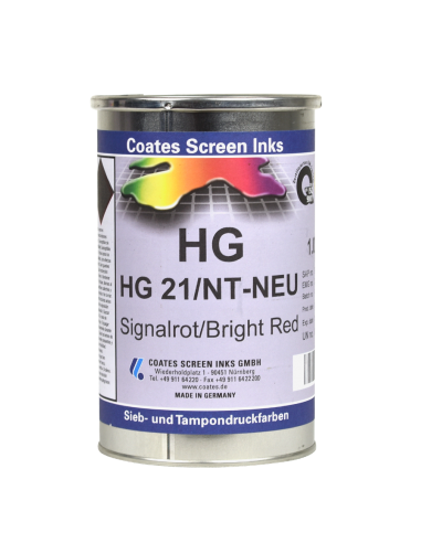 Serie HG - Tinta de serigrafía de base solvente